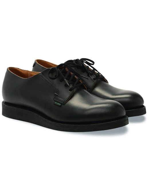 Red Wing Black 101 Postman Oxford Shoes for men