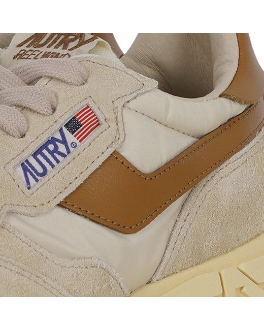 Autry Gray Reelwind Low Sneakers for men