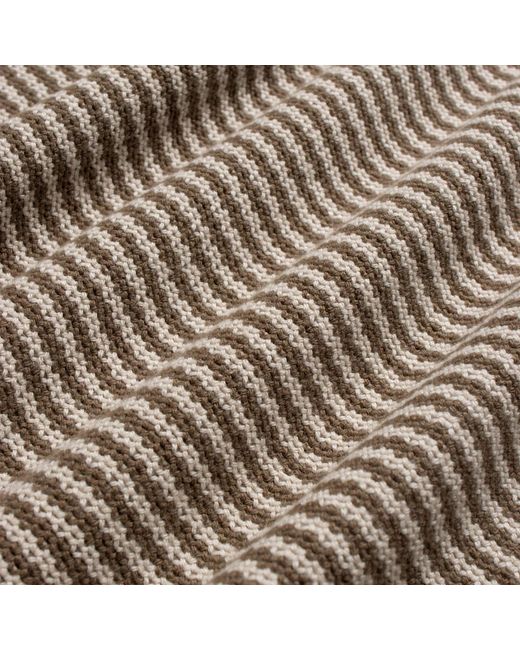 Far Afield Brown Newport Knit T-Shirt for men