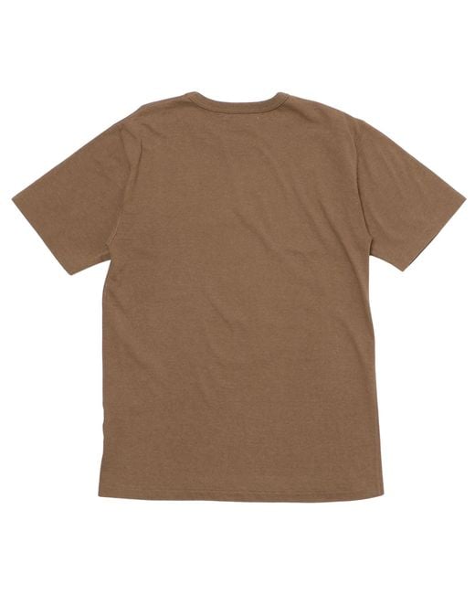 Wonder Looper Brown Foxfibre Tsuriami T-Shirt for men