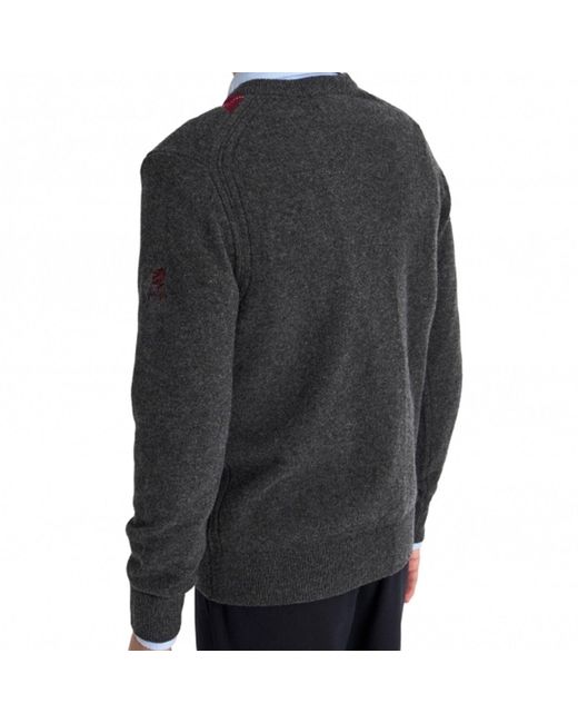 Pringle of Scotland Blue Argyle Jumper for men