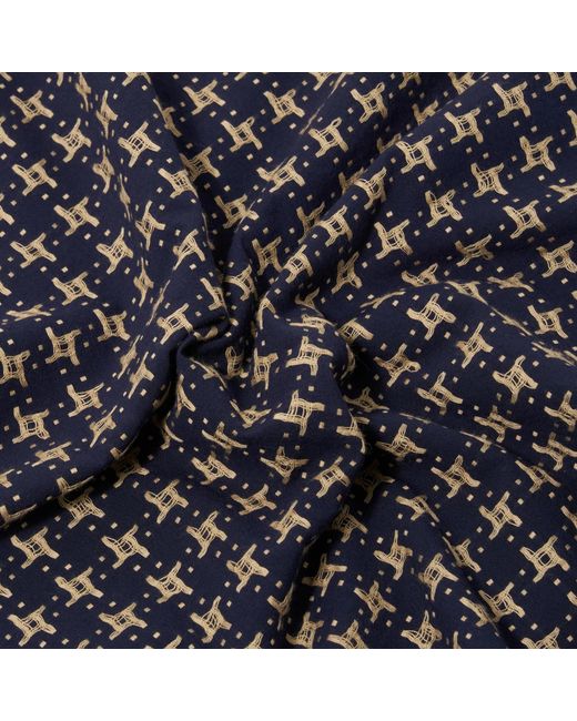Universal Works Black Rhodes 8 Cotton Road Shirt for men