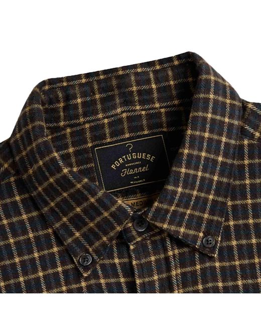 Portuguese Flannel Green Terra Shirt for men