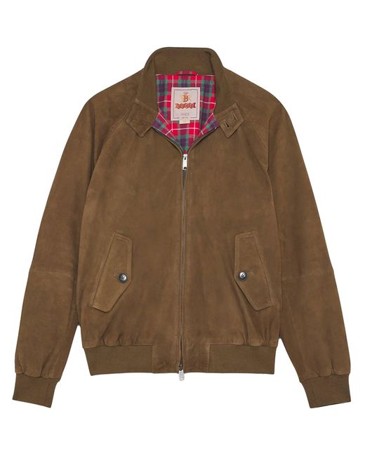 Baracuta Brown G9 Suede for men