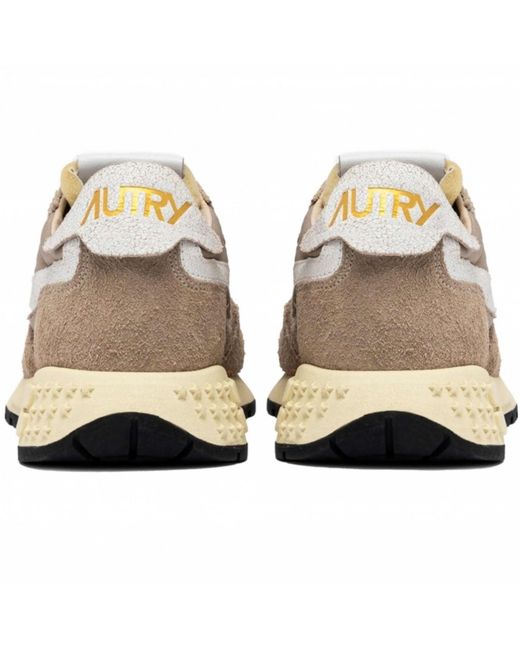 Autry Gray Reelwind Low Sneaker for men