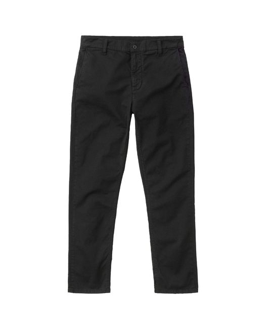 Nudie Jeans Black Easy Alvin Pants for men