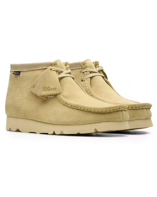 Clarks Natural Wallabee Boot Gore-Tex for men