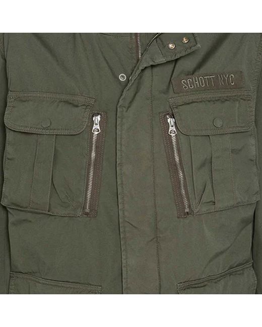 Schott Nyc Green M1941X Field Jacket for men