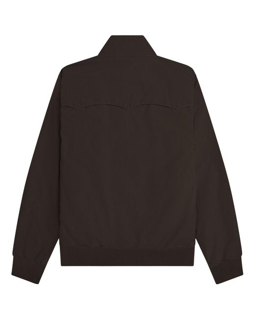 Fred Perry Black Harrington Jacket for men