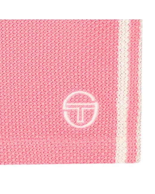 Sergio Tacchini Pink Fratelli Crochet Short for men