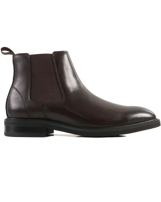 John White Brown Brecon Leather Boots for men