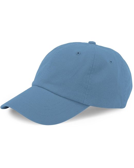 COLORFUL STANDARD Blue Organic Cotton Cap for men