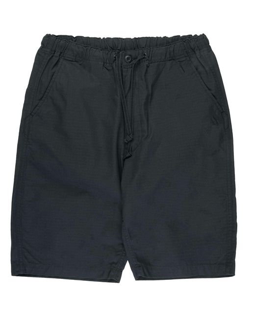 Orslow Blue New Yorker Shorts Cotton Poplin for men