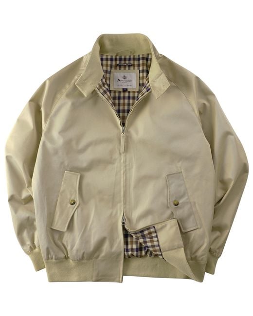 Aquascutum Green Archival Harrington Jacket for men