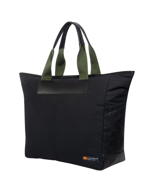 MINNESSAK Black Large Tote for men