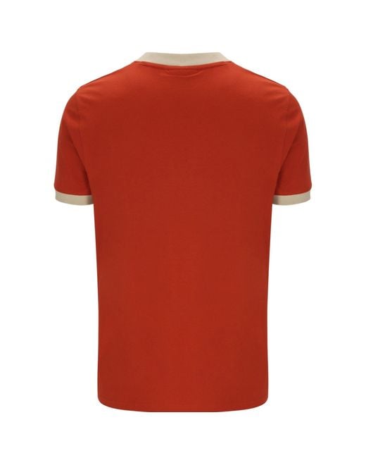 Sergio Tacchini Red Supermac T-Shirt for men