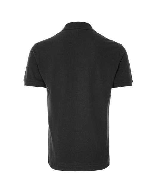 Lacoste Black Classic Pique Polo Shirt for men