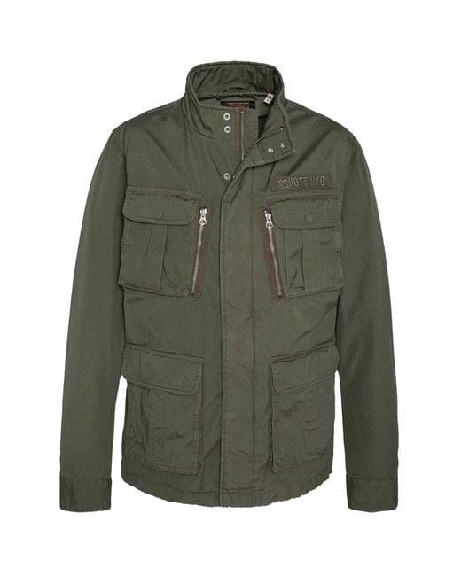 Schott Nyc Green M1941X Field Jacket for men