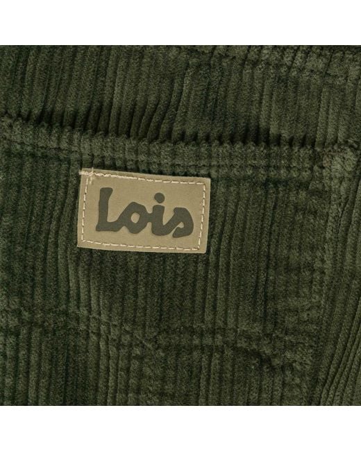 Lois Green Dallas Jumbo Cord Trousers for men