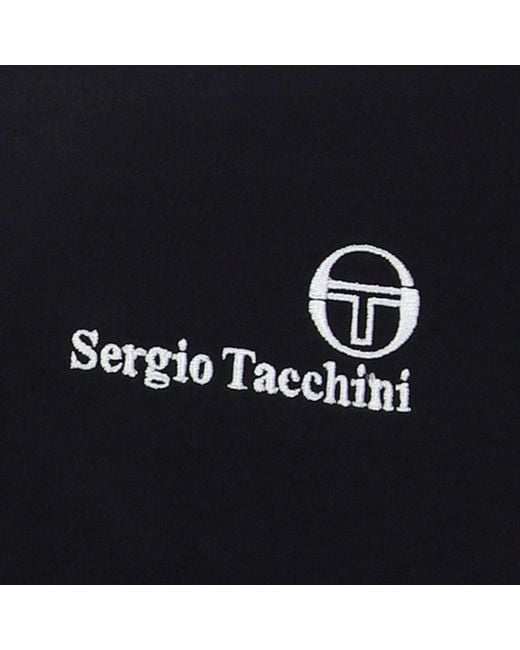 Sergio Tacchini Black Rainer Fc T-Shirt for men
