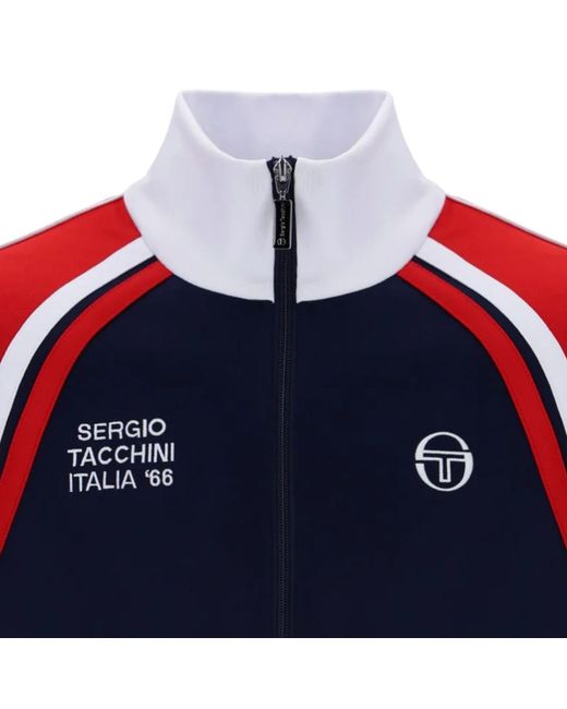 Sergio Tacchini Red Ghibli Davis Track Top for men