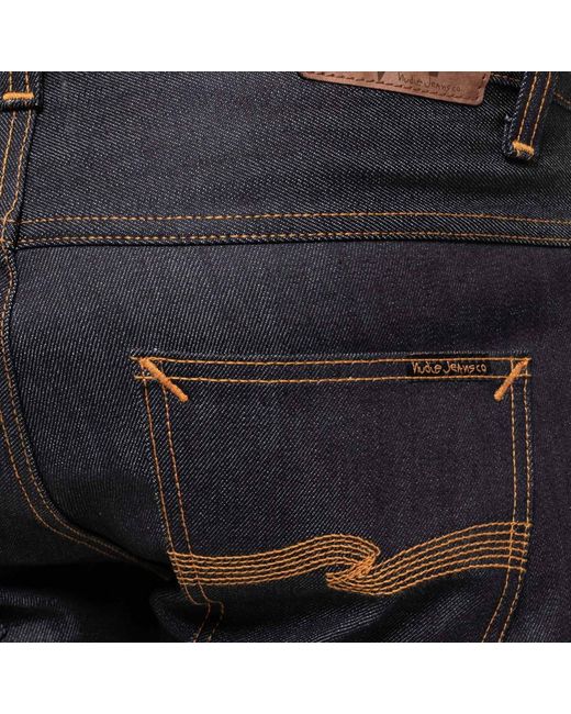 Nudie Jeans Blue Grim Tim Jeans for men