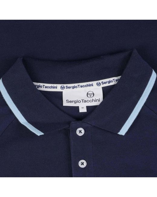 Sergio Tacchini Blue Cambio Polo Shirt for men