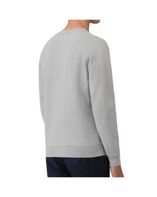 Sunspel Gray Loopback Sweatshirt for men