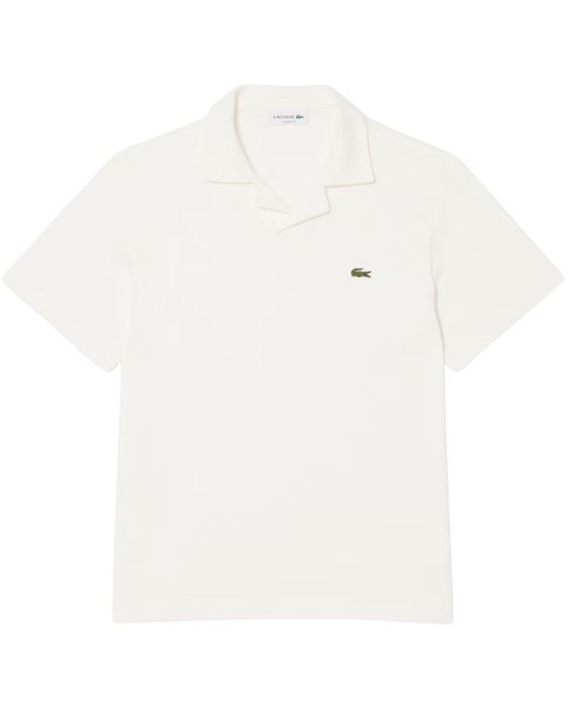 Lacoste White Polo Shirt for men
