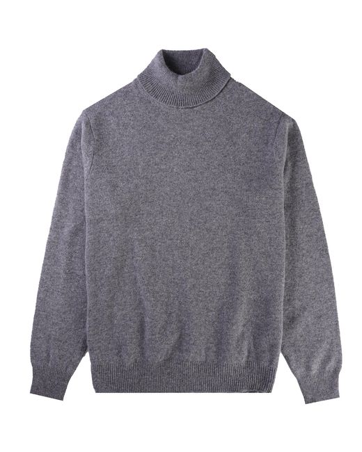 Pittari Gray Wye Turtle Neck Jumper for men