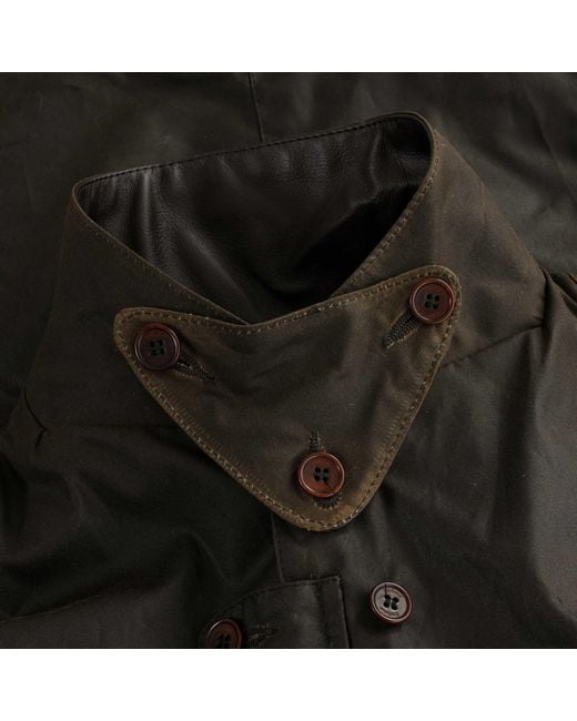 Barbour Black Beacon Sports Wax Jacket for men