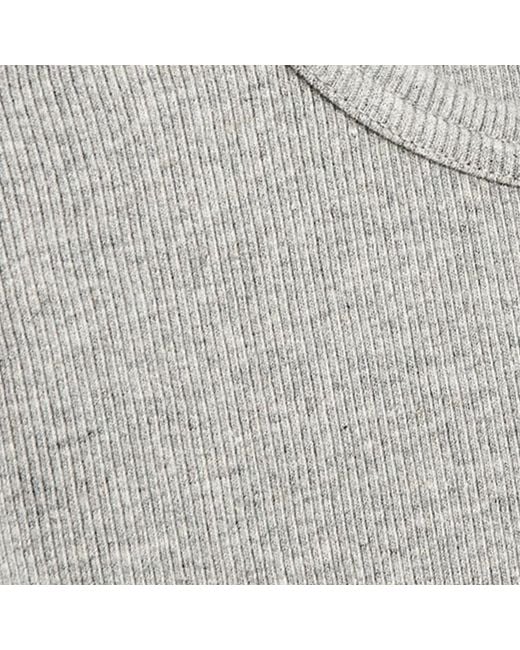 COLORFUL STANDARD Gray Organic Rib Tank Top for men