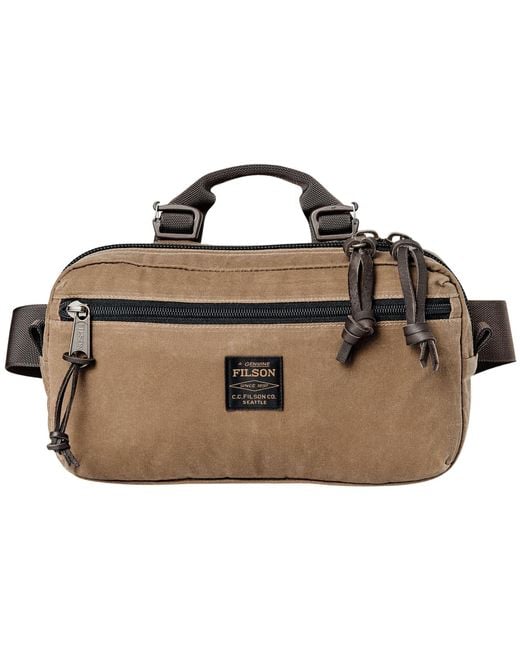 Filson Brown Trapper Creek Modular Waistpack for men