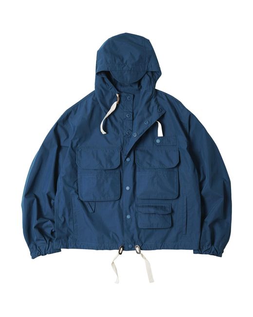 FRIZMWORKS Blue Wading Hooded Parka for men