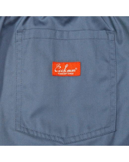 Cookman Blue Chef Shorts for men