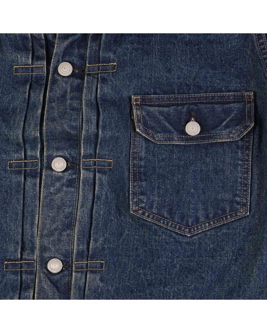 Orslow Blue Type 1 Denim Jacket for men
