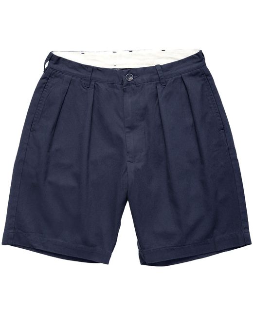 Service Works Blue Drill Part Timer Shorts for men