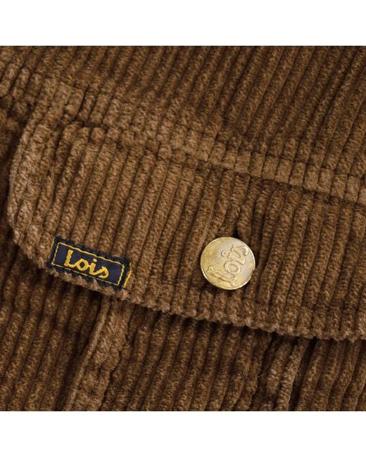 Lois Brown Tejana Jumbo Cord Jacket for men