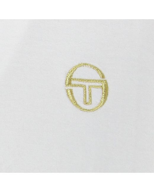 Sergio Tacchini White Monte T-Shirt for men