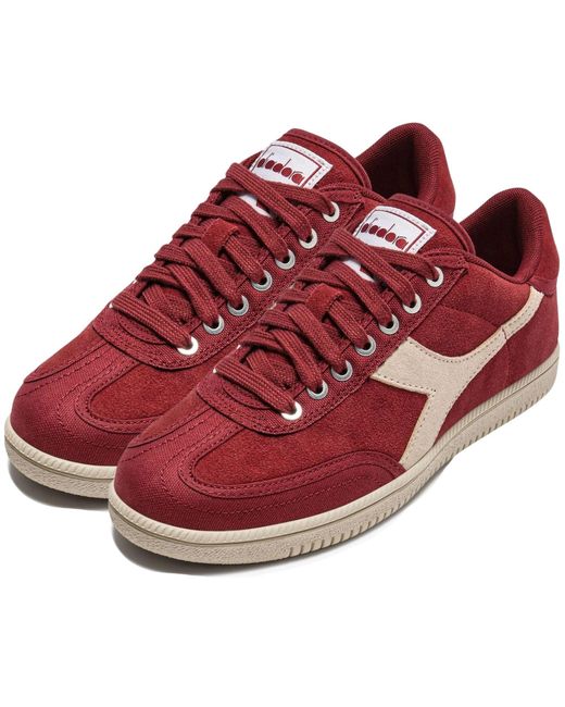 Diadora Red Trainer Suede for men
