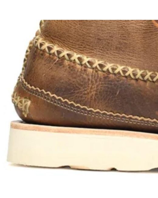 Yuketen Brown All Handsewn Maine Guide 6 Eye Db Boots for men