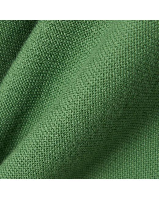 Lacoste Green Knitted Polo Shirt for men