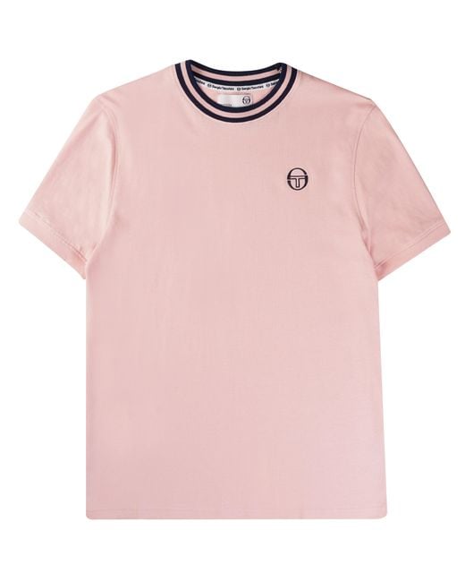 Sergio Tacchini Pink Rainer T-shirt for men