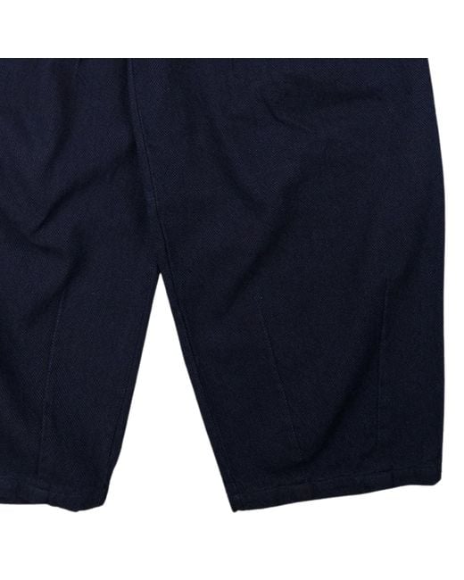 FRIZMWORKS Blue Sashiko Denim Balloon Pants for men