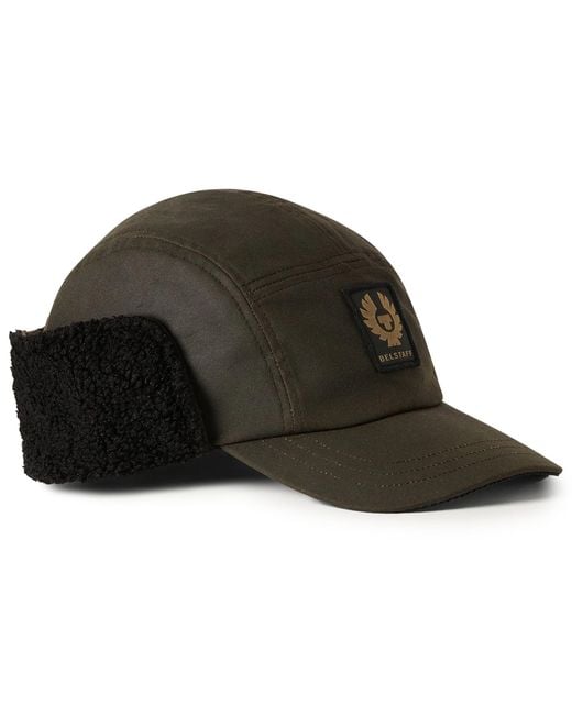 Belstaff Green Moorby Cap for men