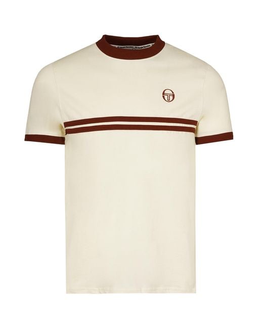 Sergio Tacchini x Stuarts White X Stuarts Supermac T-Shirt for men