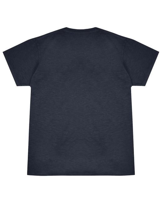 Velva Sheen Yellow Rolled Short Sleeve Crew Neck T-Shirt for men