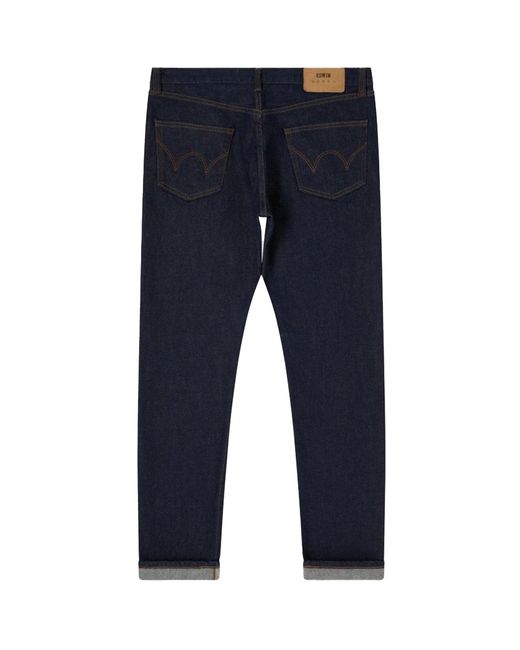 Edwin Blue Slim Tapered Jeans for men