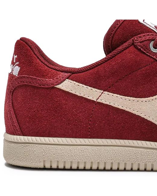 Diadora Red Trainer Suede for men