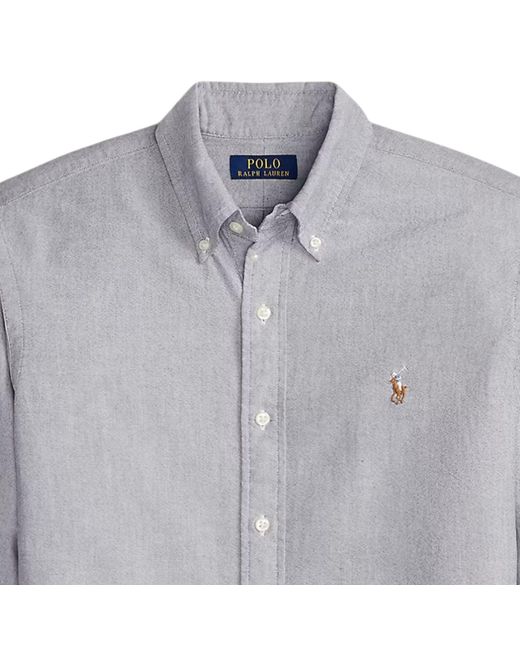 Polo Ralph Lauren Gray The Iconic Oxford Shirt for men